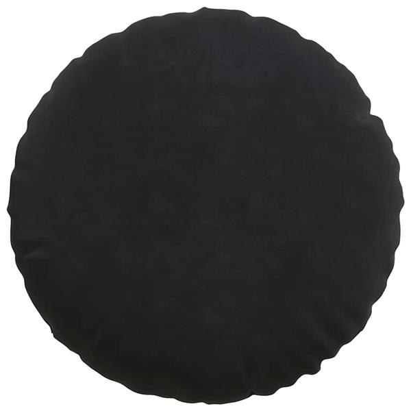 Grote foto vidaxl zitkussens 2 stuks zwart 40 x 13 cm fluweel huis en inrichting woningdecoratie