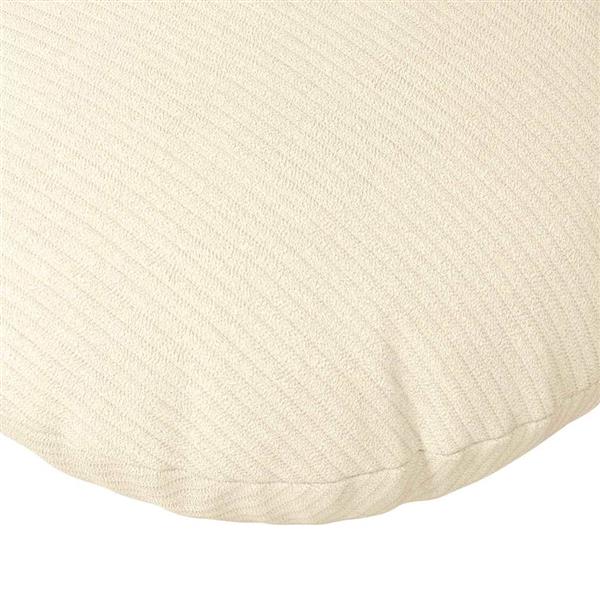 Grote foto vidaxl zitkussens 2 pcs cr me 30 x 13 cm katoen stof huis en inrichting woningdecoratie