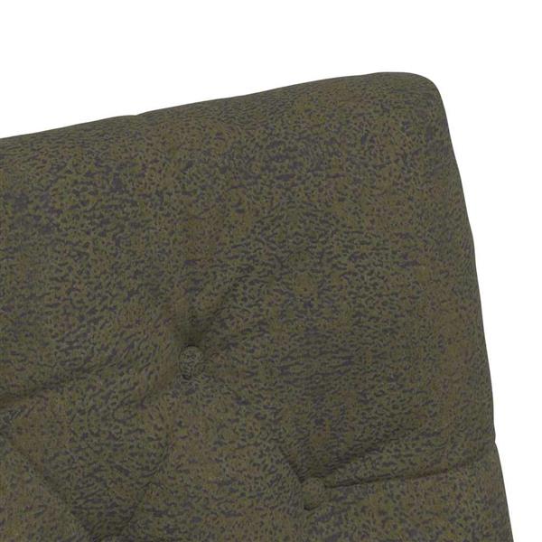 Grote foto vidaxl eetkamerstoelen met wieltjes 2 pcs leger groen 58 x 67 x 97 cm huis en inrichting stoelen