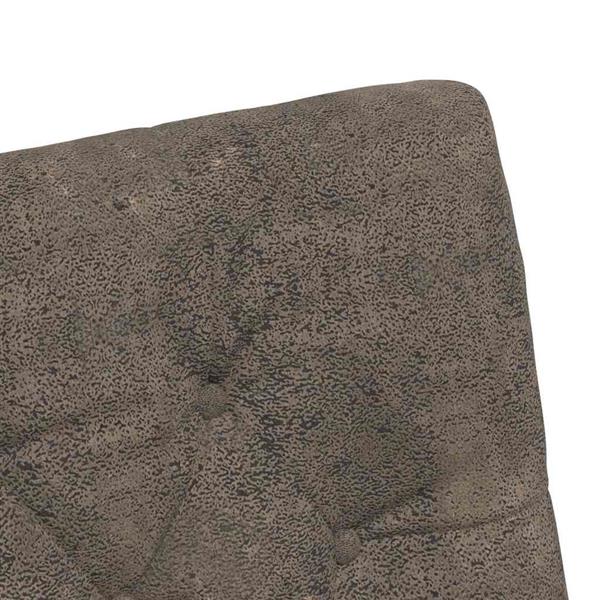 Grote foto vidaxl eetkamerstoelen met wieltjes 2 pcs donkergrijs 58 x 67 x 97 cm huis en inrichting stoelen