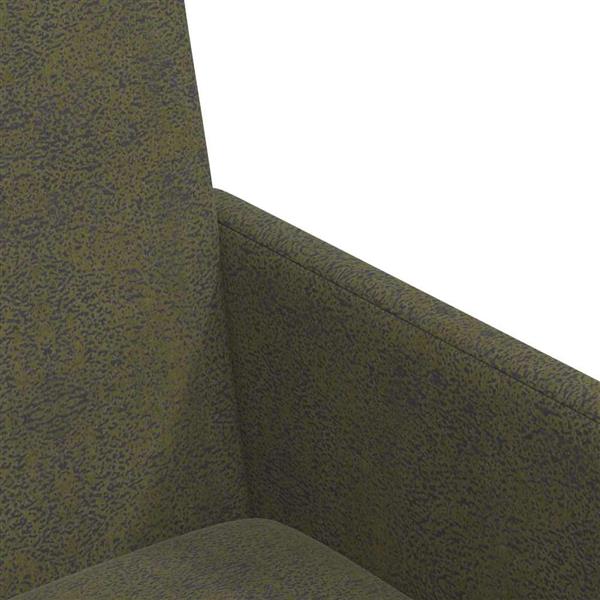 Grote foto vidaxl eetkamerstoelen met wieltjes 2 pcs leger groen 57 x 66 x 94 cm huis en inrichting stoelen