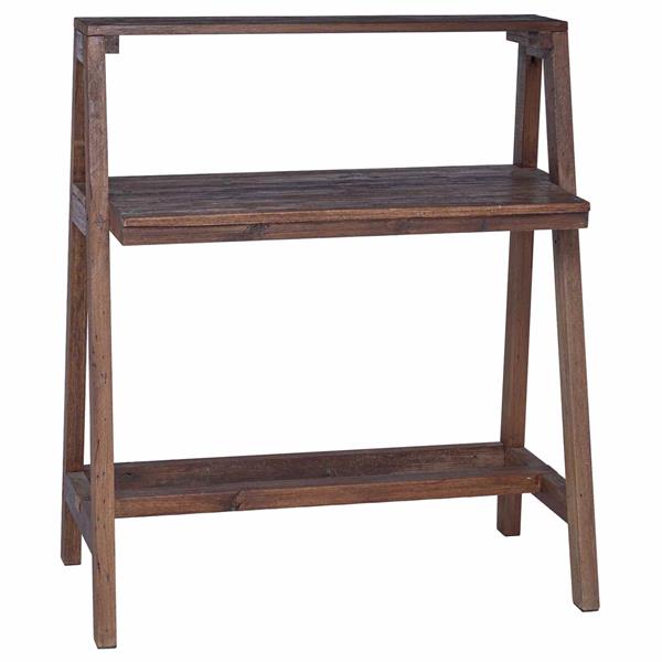 Grote foto vidaxl bureau bruin 90 x 50 x 103 cm massief gerecycled hout huis en inrichting stoelen