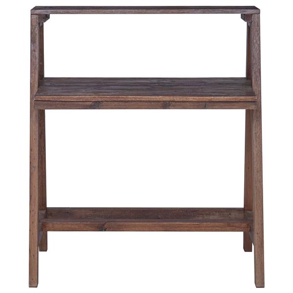 Grote foto vidaxl bureau bruin 90 x 50 x 103 cm massief gerecycled hout huis en inrichting stoelen