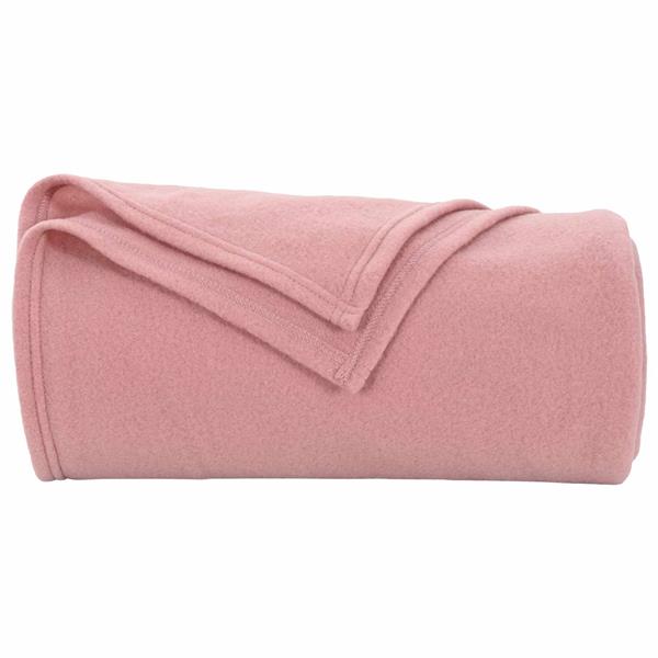Grote foto vidaxl kleden 24 pcs roze 240 x 220 cm fleece huis en inrichting bedden