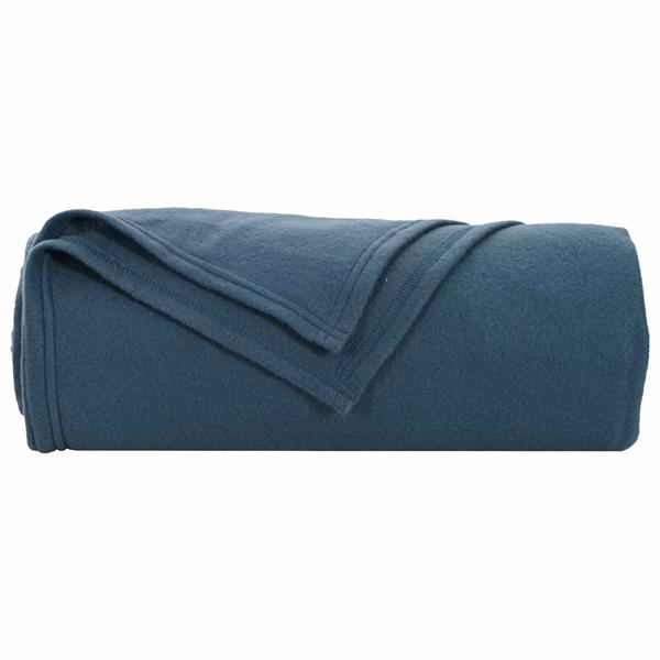 Grote foto vidaxl kleden 24 pcs marineblauw 270 x 240 cm fleece huis en inrichting bedden