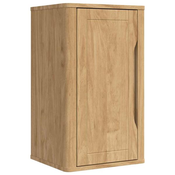 Grote foto vidaxl badkamer wandkast met plank floro wasbruin 35 x 30 x 60 cm huis en inrichting complete badkamers