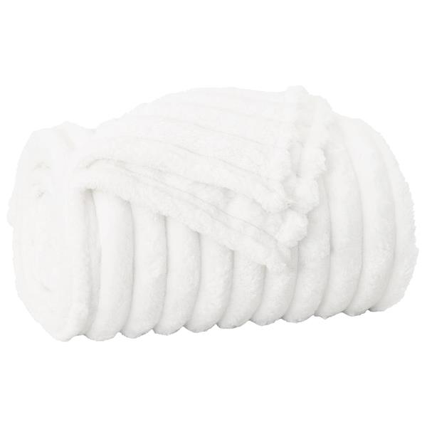 Grote foto vidaxl kleden 6 pcs wit 150 x 130 cm fleece huis en inrichting bedden