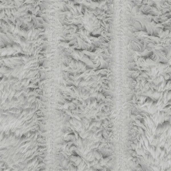 Grote foto vidaxl gooi deken grijs 150 x 130 cm fleece huis en inrichting bedden