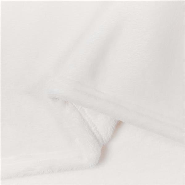 Grote foto vidaxl kleden 6 pcs wit 150 x 200 cm fleece huis en inrichting bedden