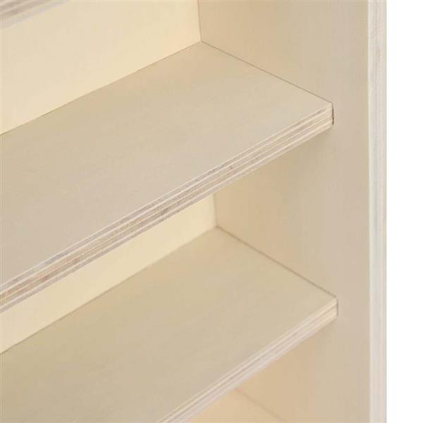 Grote foto vidaxl muurdisplaykast met plank beige 40 x 8 5 x 37 cm bewerkt hout huis en inrichting woningdecoratie