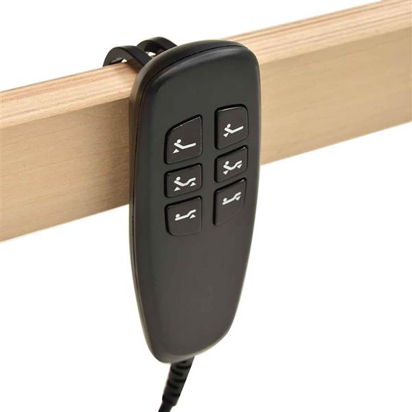 Grote foto vidaxl lattenbodem bruin 100 x 190 cm massief beukenhout antiek en kunst stoelen en banken