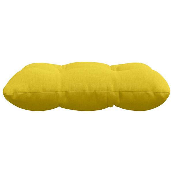 Grote foto vidaxl zitkussens 4 pcs lichtgeel 40 x 40 x 12 cm stof huis en inrichting woningdecoratie