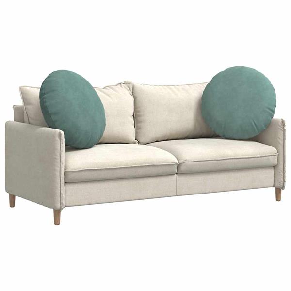 Grote foto vidaxl zitkussens 2 pcs zeegroen 60 x 21 cm fluweel huis en inrichting woningdecoratie