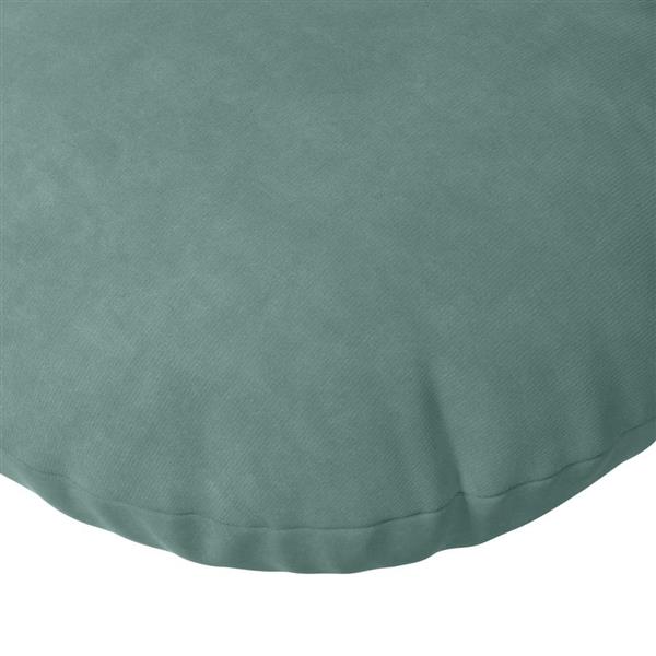 Grote foto vidaxl zitkussens 2 pcs zeegroen 60 x 21 cm fluweel huis en inrichting woningdecoratie