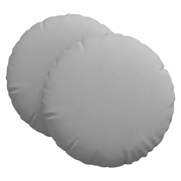 Grote foto vidaxl zitkussens 2 pcs wolkengrijs 60 x 21 cm stof huis en inrichting woningdecoratie