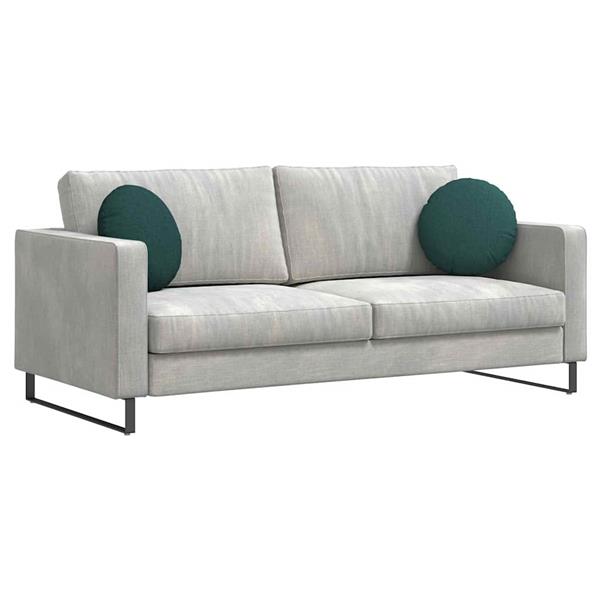 Grote foto vidaxl zitkussens 2 pcs donkergroen 40 x 13 cm stof huis en inrichting woningdecoratie