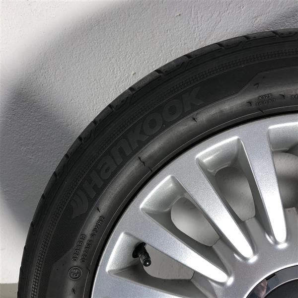 Grote foto velgen met zomerbanden voor fiat 500 auto onderdelen banden en velgen