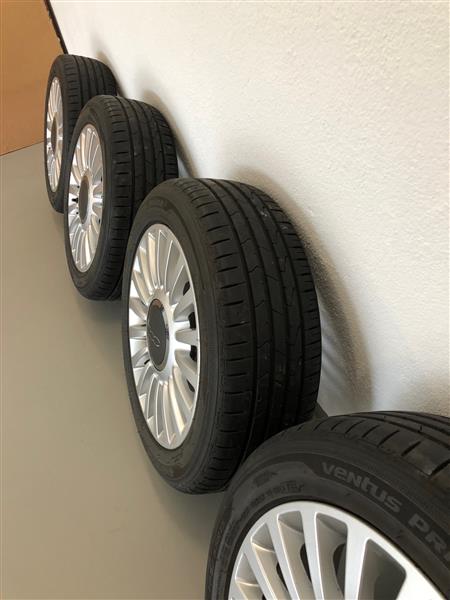 Grote foto velgen met zomerbanden voor fiat 500 auto onderdelen banden en velgen