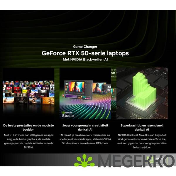 Grote foto hp omen transcend 14 fb1070nd 14 core ultra 9 rtx 5070 gaming laptop computers en software overige computers en software