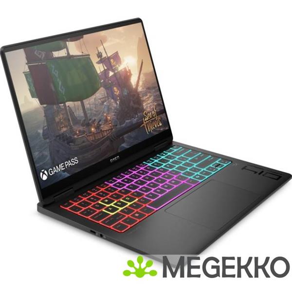 Grote foto hp omen transcend 14 fb1070nd 14 core ultra 9 rtx 5070 gaming laptop computers en software overige computers en software