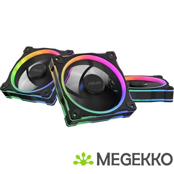 Grote foto asus prime mr120 fan argb black 3in1 computers en software overige computers en software