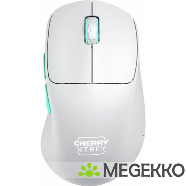 Grote foto cherry xtrfy m64 wit ergonomische draadloze gaming muis computers en software overige computers en software