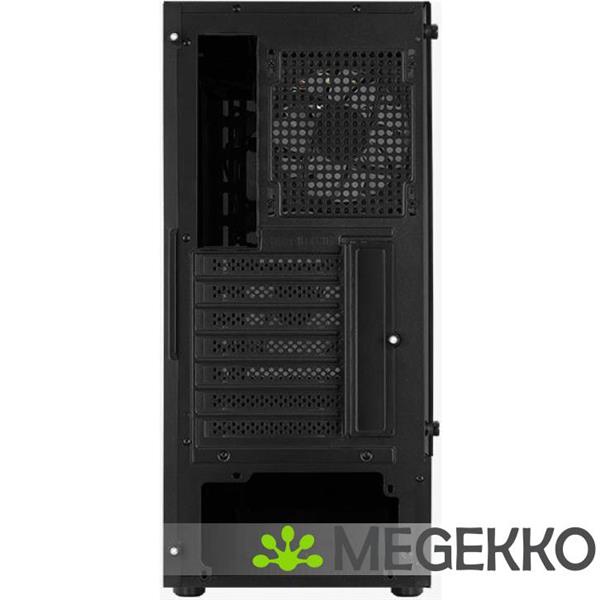 Grote foto aerocool quantum midi tower zwart computers en software behuizingen en kasten