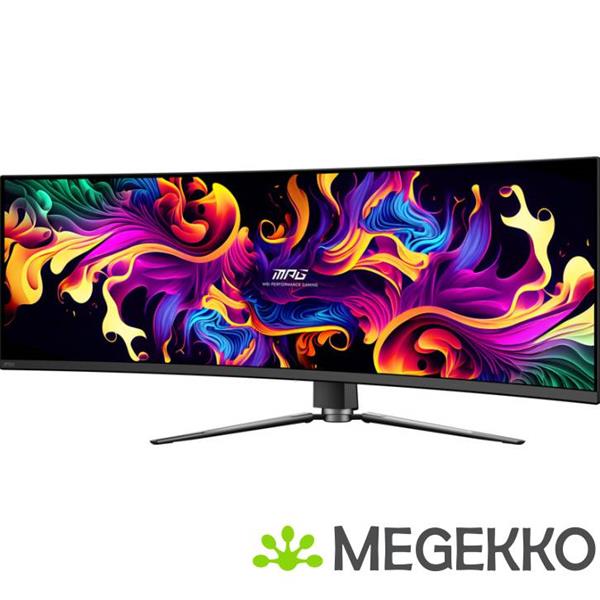 Grote foto msi mpg 491cqpx qd oled 49 dual quad hd 240hz curved gaming monitor computers en software overige computers en software