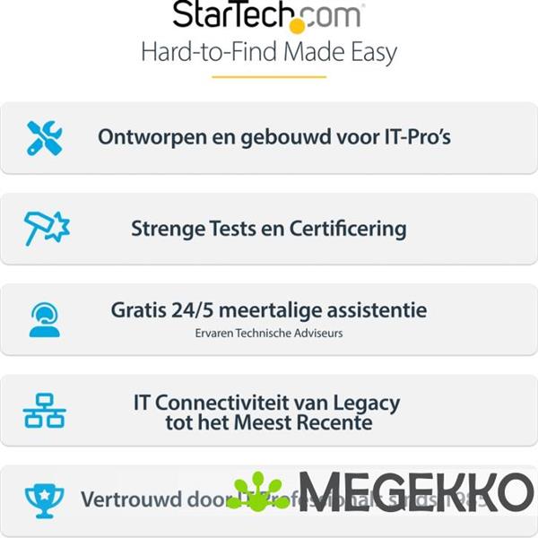 Grote foto startech.com 2.5gbe usb c naar ethernet adapter met usb a converter nbase t nic usb 3.0 type c 2.5 computers en software netwerkkaarten routers en switches