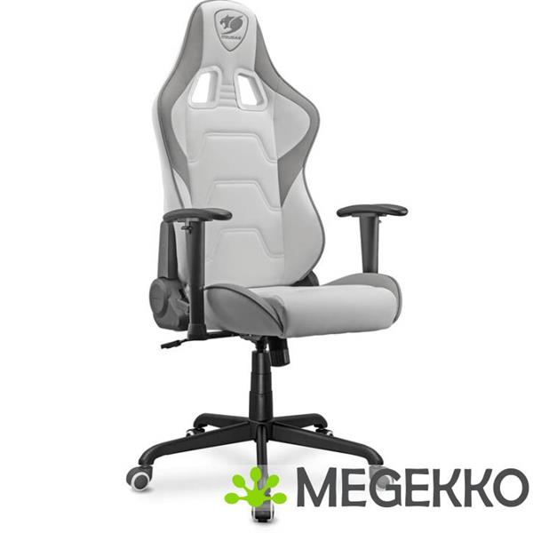 Grote foto cougar gaming silla armor elite white universele gamestoel gecapitonneerde zitting wit spelcomputers games overige merken