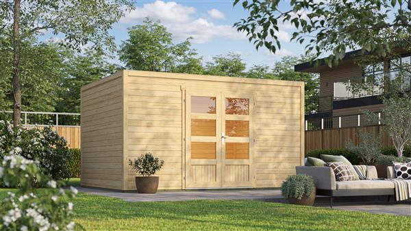 Grote foto tuinhuis quby 400x300 tuin en terras tuinhuisjes en blokhutten