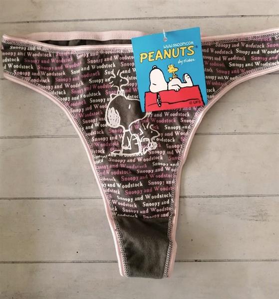 Grote foto bh met string en shorty van peanuts snoopy 75b kleding dames ondergoed en lingerie merkkleding