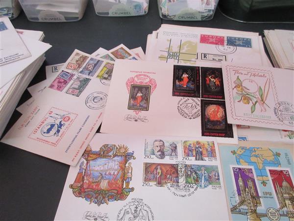 Grote foto grote verzameling postzegels wereldwijd verzamelen postzegels overige