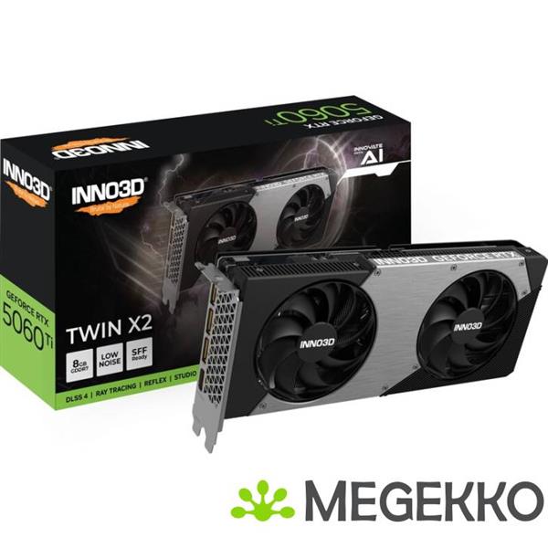Grote foto inno3d geforce rtx 5060 ti twin x2 8gb computers en software videokaarten