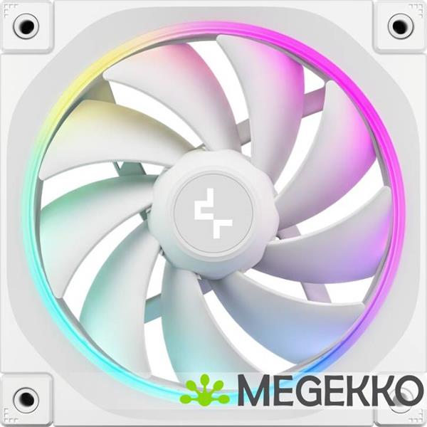 Grote foto deepcool fl12 wh 3 in 1 white computers en software overige computers en software