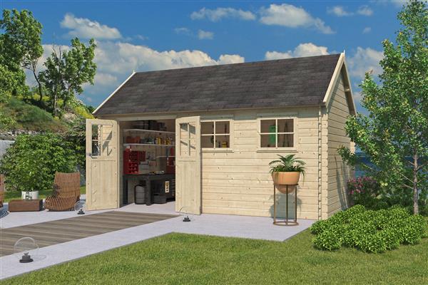 Grote foto nieuw cottage tuinhuis 3603 tuin en terras tuinhuisjes en blokhutten