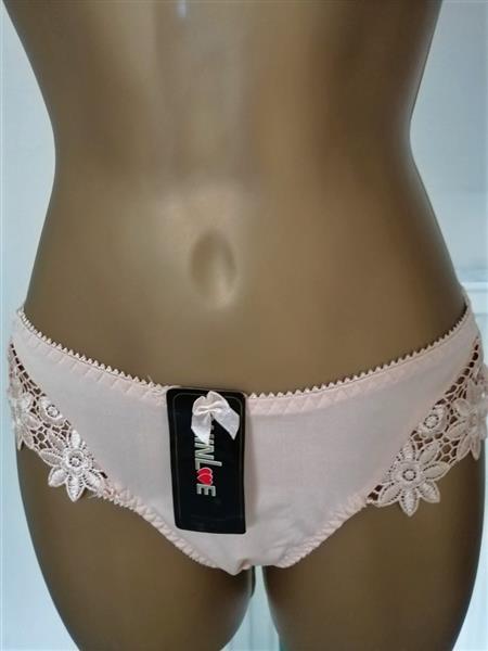 Grote foto chique goudbeige bh met slip voor d cups kleding dames ondergoed en lingerie