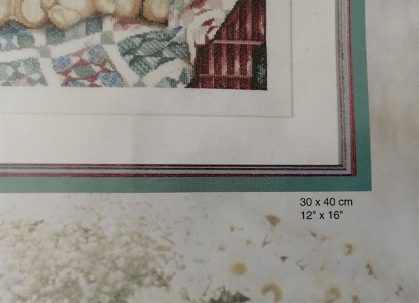 Grote foto vintage borduurpakket maria van scharrenburg hobby en vrije tijd borduren