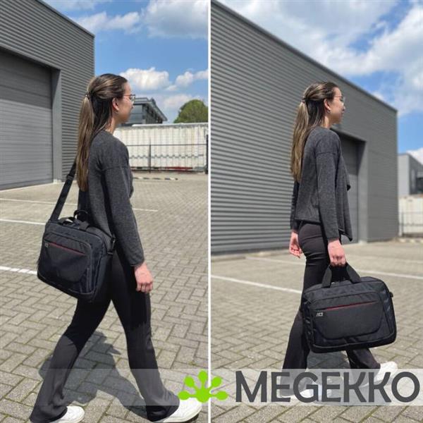 Grote foto act suburb schoudertas voor laptops tot 15.6 inch . gemaakt van gerecyclede plastic flessen computers en software overige computers en software