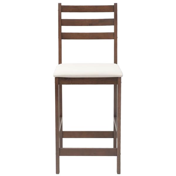 Grote foto vidaxl eettafelstoelen 2 pcs licht bruin 40 x 47 5 x 99 5 cm huis en inrichting stoelen