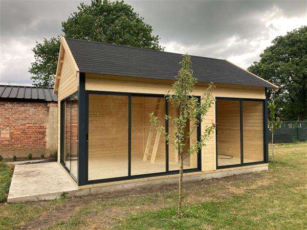 Grote foto nieuw luxe blokhut murano 3 set tuin en terras tuinhuisjes en blokhutten