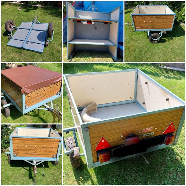 Grote foto aanhangwagen met zeil auto diversen aanhangers