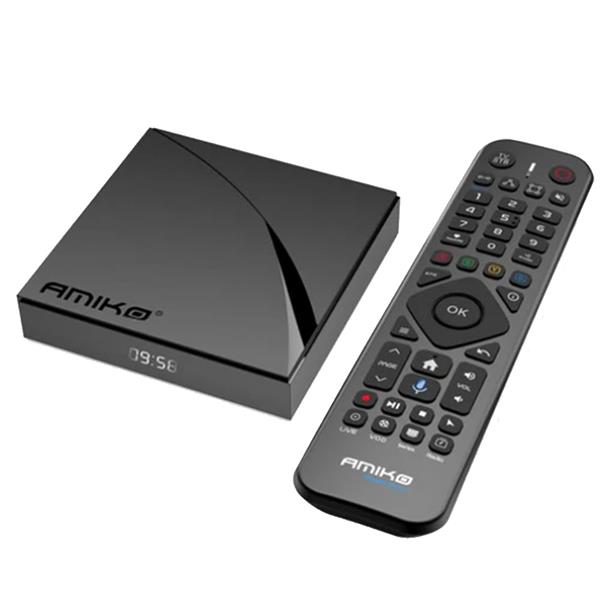 Grote foto amiko a14 gold iptv set top box media streamer telecommunicatie zenders en ontvangers