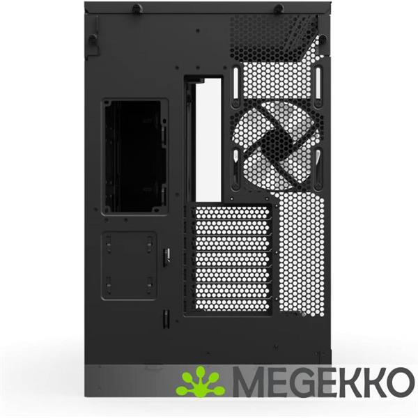 Grote foto nzxt h9 flow rgb black 2025 computers en software behuizingen en kasten