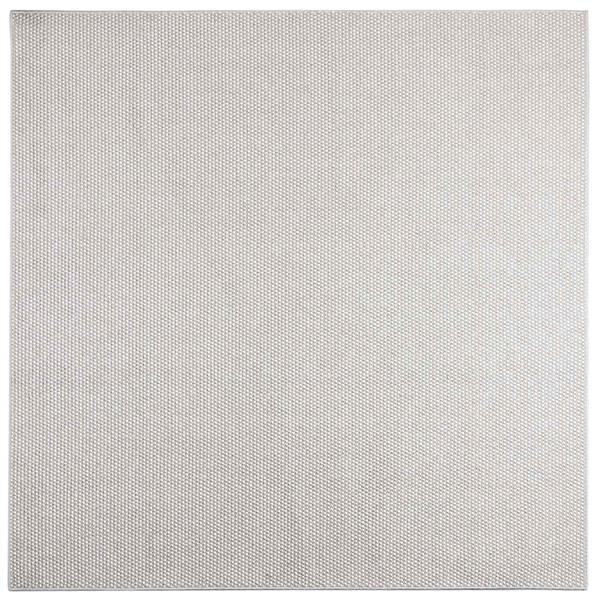 Grote foto vidaxl vloerkleden vierkant lugo cr me en grijs 200 x 200 cm polyester huis en inrichting vloerbedekking en kleden
