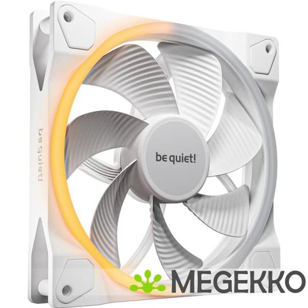 Grote foto be quiet light wings lx 140mm pwm reverse single pack wit computers en software overige computers en software