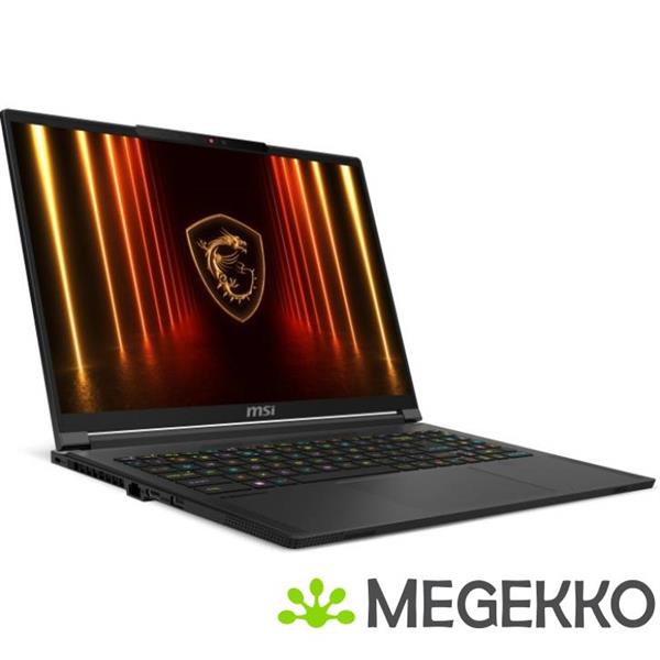 Grote foto msi stealth 16 ai a2hwfg 025nl 16 core ultra 7 rtx 5060 gaming laptop computers en software overige computers en software