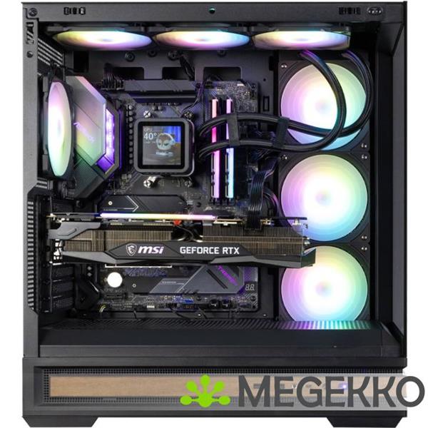 Grote foto zalman p40 namu black midi tower zwart computers en software behuizingen en kasten
