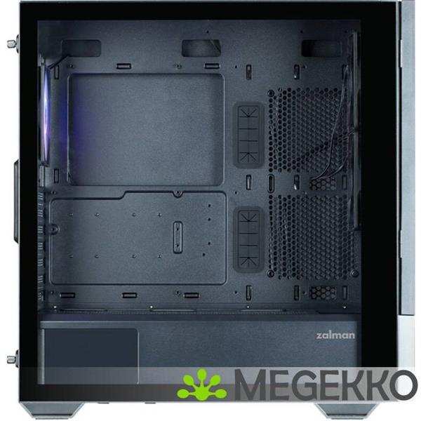 Grote foto zalman z10 ds midi tower zwart computers en software behuizingen en kasten