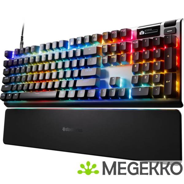 Grote foto steelseries apex pro gen 3 hall effect toetsenbord computers en software toetsenborden